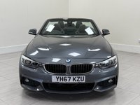 USED 2017 67 BMW 4 SERIES 3.0 440i M Sport Convertible 2dr Petrol Auto Euro 6 (s/s) (326 ps) OVER &pound;6.9K FITTED EXTRAS INC M SPORT PLUS PACK + HARMON/KARDON SPEAKERS