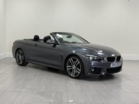 USED 2017 67 BMW 4 SERIES 3.0 440i M Sport Convertible 2dr Petrol Auto Euro 6 (s/s) (326 ps) OVER &pound;6.9K FITTED EXTRAS INC M SPORT PLUS PACK + HARMON/KARDON SPEAKERS