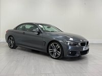 USED 2017 67 BMW 4 SERIES 3.0 440i M Sport Convertible 2dr Petrol Auto Euro 6 (s/s) (326 ps) OVER &pound;6.9K FITTED EXTRAS INC M SPORT PLUS PACK + HARMON/KARDON SPEAKERS