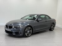 USED 2017 67 BMW 4 SERIES 3.0 440i M Sport Convertible 2dr Petrol Auto Euro 6 (s/s) (326 ps) OVER &pound;6.9K FITTED EXTRAS INC M SPORT PLUS PACK + HARMON/KARDON SPEAKERS
