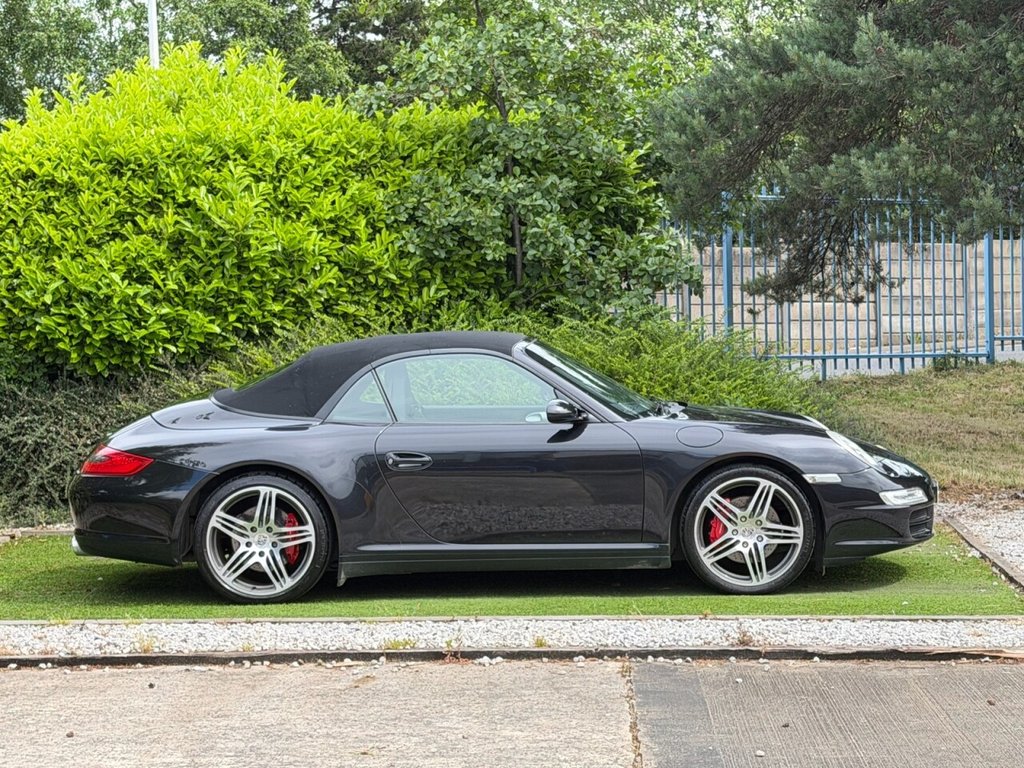 USED 2007 PORSCHE 911 3.8 997 Carrera 4S Cabriolet 2dr Petrol Manual AWD (285 g/km, 350 bhp) SAT NAV, HEATED LEATHER
