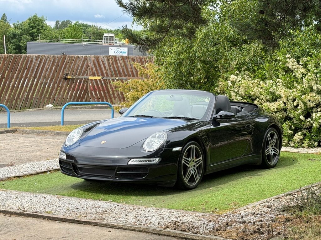 USED 2007 PORSCHE 911 3.8 997 Carrera 4S Cabriolet 2dr Petrol Manual AWD (285 g/km, 350 bhp) SAT NAV, HEATED LEATHER