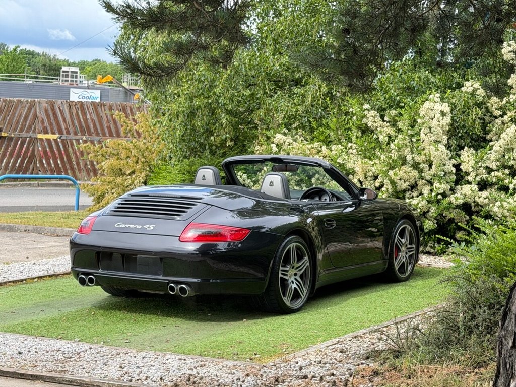 USED 2007 PORSCHE 911 3.8 997 Carrera 4S Cabriolet 2dr Petrol Manual AWD (285 g/km, 350 bhp) SAT NAV, HEATED LEATHER