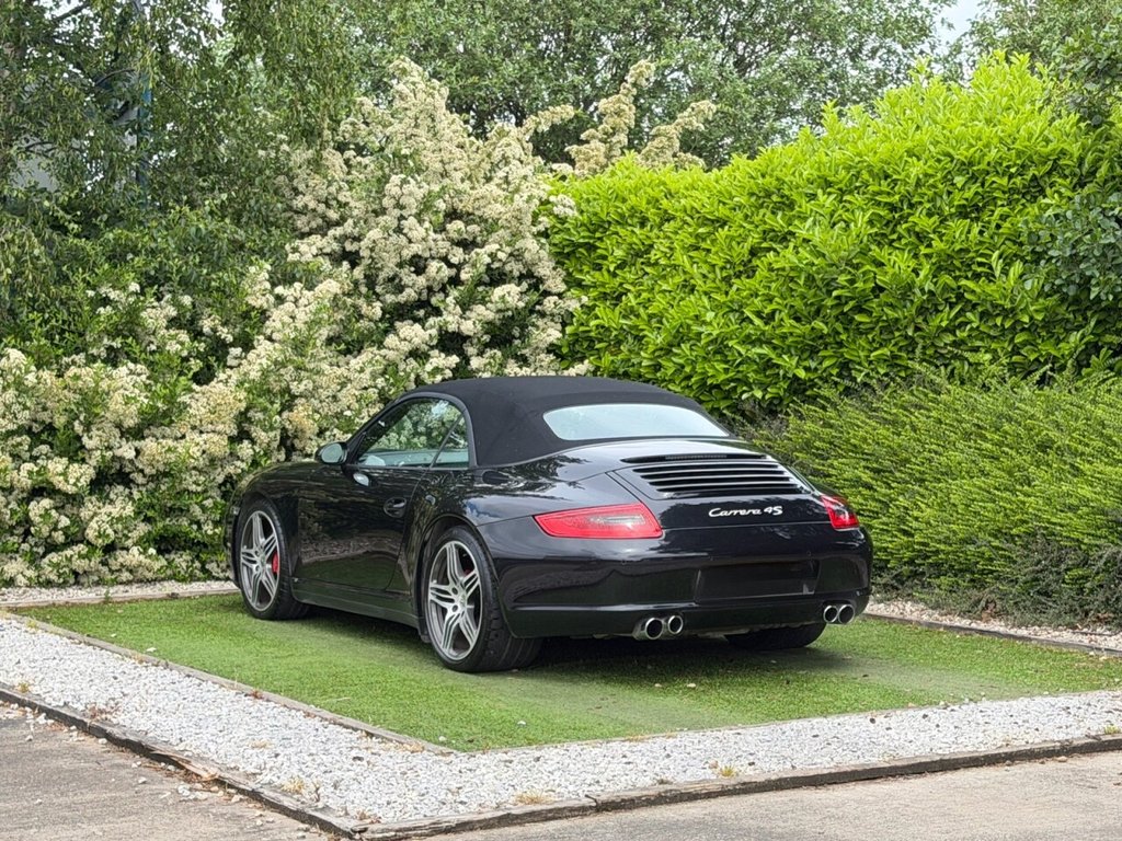 USED 2007 PORSCHE 911 3.8 997 Carrera 4S Cabriolet 2dr Petrol Manual AWD (285 g/km, 350 bhp) SAT NAV, HEATED LEATHER
