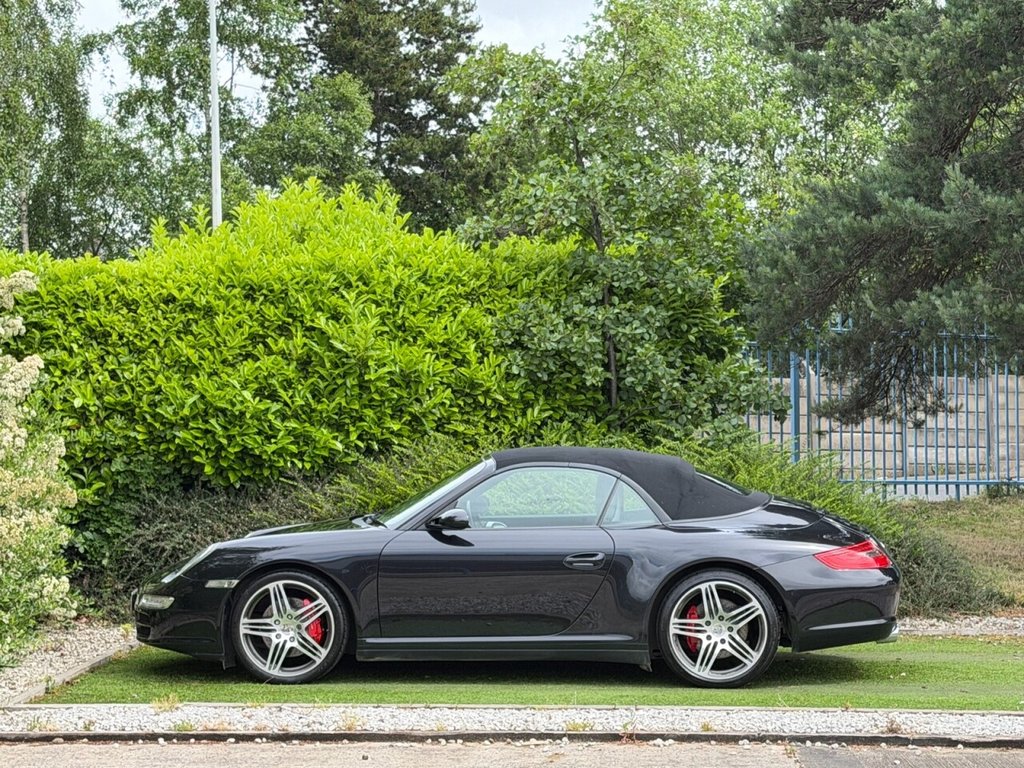 USED 2007 PORSCHE 911 3.8 997 Carrera 4S Cabriolet 2dr Petrol Manual AWD (285 g/km, 350 bhp) SAT NAV, HEATED LEATHER