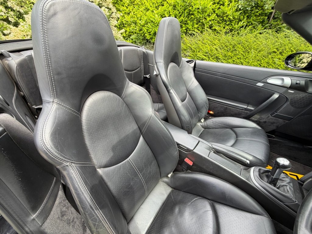 USED 2007 PORSCHE 911 3.8 997 Carrera 4S Cabriolet 2dr Petrol Manual AWD (285 g/km, 350 bhp) SAT NAV, HEATED LEATHER