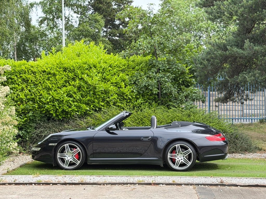 USED 2007 PORSCHE 911 3.8 997 Carrera 4S Cabriolet 2dr Petrol Manual AWD (285 g/km, 350 bhp) SAT NAV, HEATED LEATHER