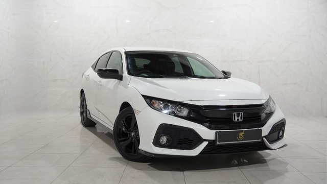 View our Honda Civic 1.0 VTEC Turbo Sport Line Hatchback 5dr Petrol CVT Euro 6 (s/s) (126 ps)