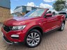 USED 2021 VOLKSWAGEN T-ROC 1.5 TSI EVO Design Cabriolet Kings Red Vienna Leather Petrol DSG Euro 6 (s/s) (150 ps) LOVELY SPEC T-ROC CABRIOLET VIENNA LEATHER LEATHER DISCOVER MEDIA NAVIGATION DAB PHONE PROJECTION