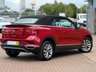USED 2021 VOLKSWAGEN T-ROC 1.5 TSI EVO Design Cabriolet Kings Red Vienna Leather Petrol DSG Euro 6 (s/s) (150 ps) LOVELY SPEC T-ROC CABRIOLET VIENNA LEATHER LEATHER DISCOVER MEDIA NAVIGATION DAB PHONE PROJECTION