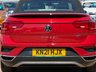 USED 2021 VOLKSWAGEN T-ROC 1.5 TSI EVO Design Cabriolet Kings Red Vienna Leather Petrol DSG Euro 6 (s/s) (150 ps) LOVELY SPEC T-ROC CABRIOLET VIENNA LEATHER LEATHER DISCOVER MEDIA NAVIGATION DAB PHONE PROJECTION