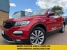 USED 2021 VOLKSWAGEN T-ROC 1.5 TSI EVO Design Cabriolet Kings Red Vienna Leather Petrol DSG Euro 6 (s/s) (150 ps) LOVELY SPEC T-ROC CABRIOLET VIENNA LEATHER LEATHER DISCOVER MEDIA NAVIGATION DAB PHONE PROJECTION