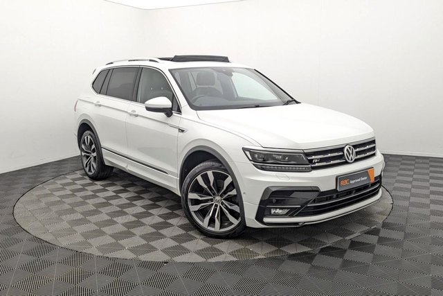 2020 69 VOLKSWAGEN TIGUAN ALLSPACE 2.0 TDI R-Line Tech SUV 5dr Diesel DSG 4Motion Euro 6 (s/s) (190 ps) 7 Seats, Pan Roof, Car Play