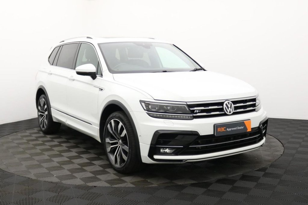 USED 2020 69 VOLKSWAGEN TIGUAN ALLSPACE 2.0 TDI R-Line Tech SUV 5dr Diesel DSG 4Motion Euro 6 (s/s) (190 ps) 7 Seats, Pan Roof, Car Play