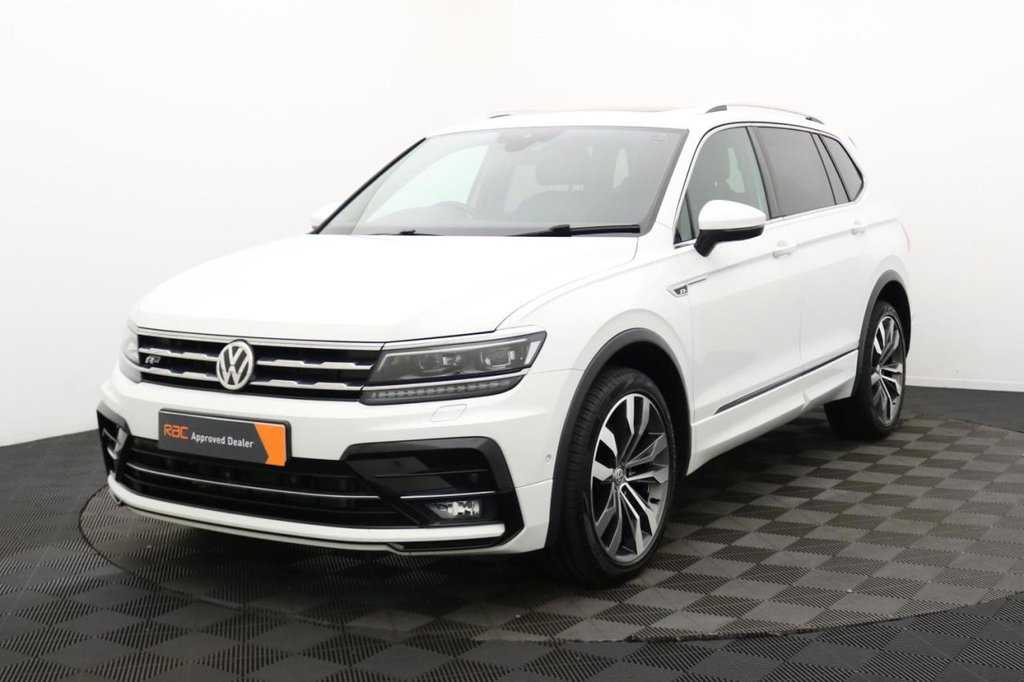 USED 2020 69 VOLKSWAGEN TIGUAN ALLSPACE 2.0 TDI R-Line Tech SUV 5dr Diesel DSG 4Motion Euro 6 (s/s) (190 ps) 7 Seats, Pan Roof, Car Play