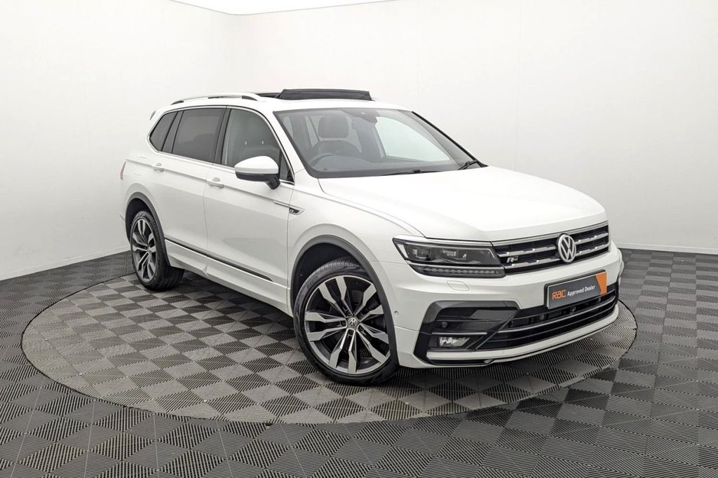 USED 2020 69 VOLKSWAGEN TIGUAN ALLSPACE 2.0 TDI R-Line Tech SUV 5dr Diesel DSG 4Motion Euro 6 (s/s) (190 ps) 7 Seats, Pan Roof, Car Play