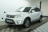USED 2015 15 SUZUKI VITARA 1.6 SZ-T SUV 5dr Petrol Manual Euro 6 (s/s) (120 ps) 12 MONTHS MOT+SATELLITE NAVIGATION SYSTEM+DAB DIGITAL RADIO+BLUETOOTH CONNECTIVITY+AUTOMATIC AIR-CONDITIONING+HALOGEN PROJECTOR HEADLIGHTS+LED DAYTIME RUNNING LIGHTS+PARKING ASSISTANCE WITH PARKING CAMERA+'SILKY SILVER' PAINT+17 INCH ALLOY WHEELS.