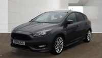 USED 2018 68 FORD FOCUS 1.0T EcoBoost ST-Line Hatchback 5dr Petrol Manual Euro 6 (s/s) (140 ps) EXCELLENT HISTORY+SAT NAV