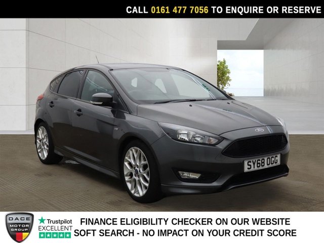 View our Ford Focus 1.0T EcoBoost ST-Line Hatchback 5dr Petrol Manual Euro 6 (s/s) (140 ps)