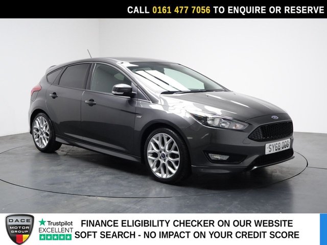 View our Ford Focus 1.0T EcoBoost ST-Line Hatchback 5dr Petrol Manual Euro 6 (s/s) (140 ps)