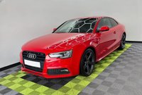 USED 2013 63 AUDI A5 2.0 TDI Black Edition Coupe 2dr Diesel Manual Euro 5 (s/s) (177 ps) 