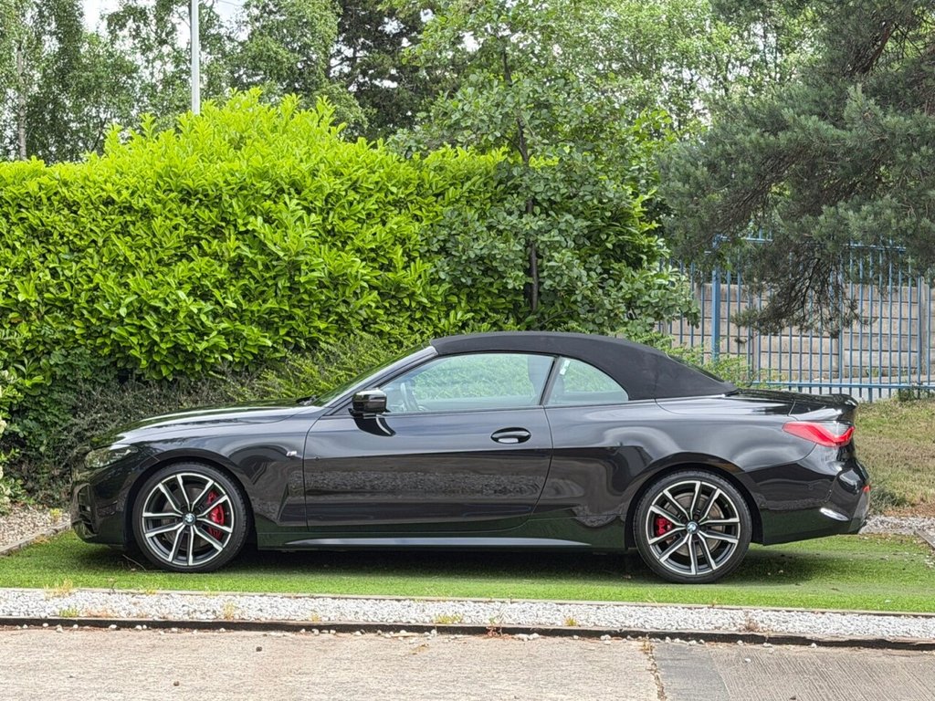 USED 2021 71 BMW 4 SERIES 3.0 430d MHT M Sport Convertible 2dr Diesel Hybrid Auto Euro 6 (s/s) (286 ps) HEATED LEATHER, R/CAM, S/NAV