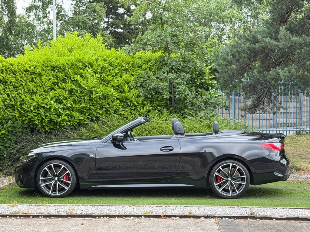 USED 2021 71 BMW 4 SERIES 3.0 430d MHT M Sport Convertible 2dr Diesel Hybrid Auto Euro 6 (s/s) (286 ps) HEATED LEATHER, R/CAM, S/NAV