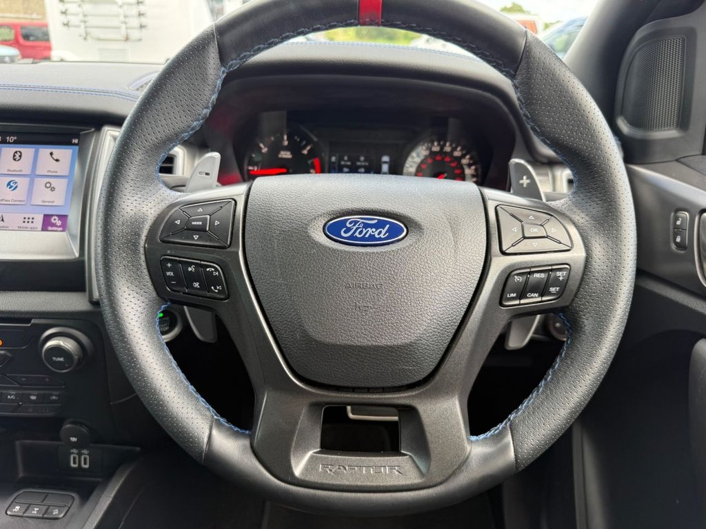 USED 2019 19 FORD RANGER 2.0 EcoBlue Raptor Pickup Double Cab 4dr Diesel Auto 4WD Euro 6 (s/s) (213 ps) NO VAT+FULL FORD SERVICE HISTORY