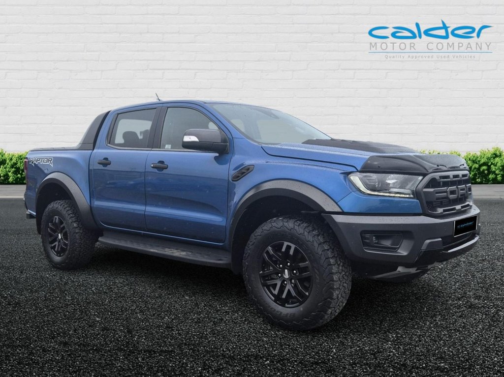 USED 2019 19 FORD RANGER 2.0 EcoBlue Raptor Pickup Double Cab 4dr Diesel Auto 4WD Euro 6 (s/s) (213 ps) NO VAT+FULL FORD SERVICE HISTORY