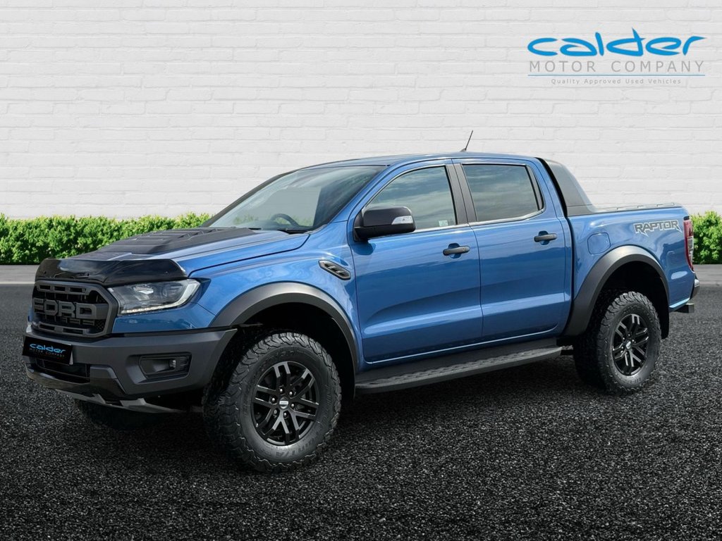 USED 2019 19 FORD RANGER 2.0 EcoBlue Raptor Pickup Double Cab 4dr Diesel Auto 4WD Euro 6 (s/s) (213 ps) NO VAT+FULL FORD SERVICE HISTORY