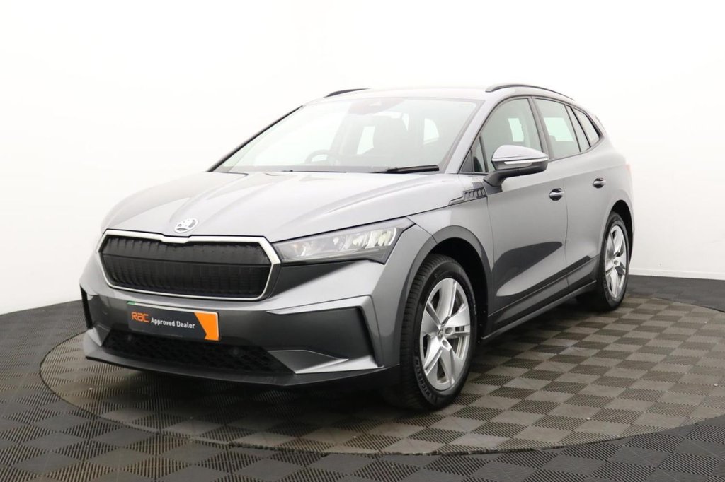 USED 2022 22 SKODA ENYAQ iV 62kWh 60 SUV 5dr Electric Auto (DC120kW) (179 ps) Car Play, Sat Nav, Sensors