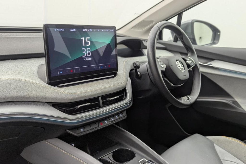 USED 2022 22 SKODA ENYAQ iV 62kWh 60 SUV 5dr Electric Auto (DC120kW) (179 ps) Car Play, Sat Nav, Sensors