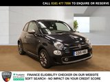 USED 2019 19 FIAT 500 1.2 S Hatchback 3dr Petrol Manual Euro 6 (s/s) (69 bhp) FULL HISTORY+NAV+HALF LEATHER