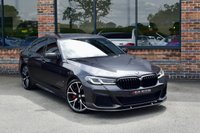 USED 2022 22 BMW 5 SERIES 2.0 520d MHT M Sport Saloon 4dr Diesel Hybrid Steptronic xDrive Euro 6 (s/s) (190 ps) M SPORT PRO / H&K / COMFORT PK