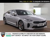 USED 2019 19 KIA STINGER 3.3 T-GDi V6 GPF  GT S Gran Turismo 5dr Petrol Auto Euro 6 (s/s) (365 bhp) FULL HISTORY+SUNROOF+SAT NAV