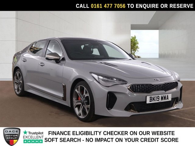 View our Kia Stinger 3.3 T-GDi V6 GPF  GT S Gran Turismo 5dr Petrol Auto Euro 6 (s/s) (365 bhp)