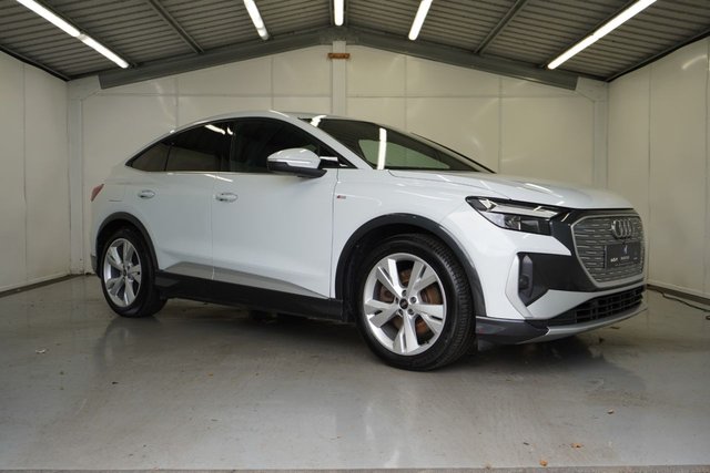 View our Audi Q4 E-Tron 40 S line Sportback 5dr Electric Auto 82kWh (204 ps)