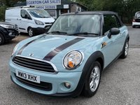 USED 2013 13 MINI CONVERTIBLE 1.6 One Convertible 2dr Petrol Manual Euro 6 (98 ps) RARE LOW MILES + 4 X MICHELLIN TYRES + RARE COLOUR + FSH