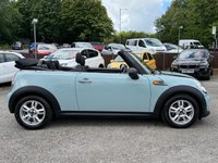USED 2013 13 MINI CONVERTIBLE 1.6 One Convertible 2dr Petrol Manual Euro 6 (98 ps) RARE LOW MILES + 4 X MICHELLIN TYRES + RARE COLOUR + FSH