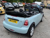 USED 2013 13 MINI CONVERTIBLE 1.6 One Convertible 2dr Petrol Manual Euro 6 (98 ps) RARE LOW MILES + 4 X MICHELLIN TYRES + RARE COLOUR + FSH