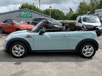 USED 2013 13 MINI CONVERTIBLE 1.6 One Convertible 2dr Petrol Manual Euro 6 (98 ps) RARE LOW MILES + 4 X MICHELLIN TYRES + RARE COLOUR + FSH