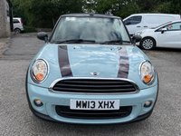 USED 2013 13 MINI CONVERTIBLE 1.6 One Convertible 2dr Petrol Manual Euro 6 (98 ps) RARE LOW MILES + 4 X MICHELLIN TYRES + RARE COLOUR + FSH