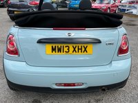 USED 2013 13 MINI CONVERTIBLE 1.6 One Convertible 2dr Petrol Manual Euro 6 (98 ps) RARE LOW MILES + 4 X MICHELLIN TYRES + RARE COLOUR + FSH