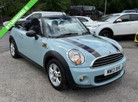 USED 2013 13 MINI CONVERTIBLE 1.6 One Convertible 2dr Petrol Manual Euro 6 (98 ps) RARE LOW MILES + 4 X MICHELLIN TYRES + RARE COLOUR + FSH