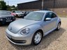 USED 2014 14 VOLKSWAGEN BEETLE 1.6 TDI BlueMotion Tech Design Hatchback 3dr Diesel Manual Euro 5 (s/s) (105 ps) ONLY 48,601 MILES+ONLY &pound;35 A YEAR ROAD TAX+SERVICE HISTORY+DAB RADIO-CD DASHMOUNTED AUTOCHANGER+AIR-CONDITIONING+HALOGEN HEADLIGHTS+'REFLEX SILVER' PAINT+17 INCH ALLOY WHEELS.