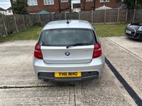 USED 2011 11 BMW 1 SERIES 2.0 118d M Sport Hatchback 5dr Diesel Manual Euro 5 (s/s) (143 ps) 1/2 BLACK LEATHER SPORT SEATS