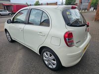 USED 2012 62 NISSAN MICRA 1.2 12V Acenta Hatchback 5dr Petrol CVT Euro 5 (80 ps) Automatic, Alloys, History, Superb!
