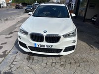 USED 2018 18 BMW X1 2.0 20i M Sport SUV 5dr Petrol Auto xDrive Euro 6 (s/s) (192 ps) PANORAMIC SUNROOF, FULL BROWN LEATH