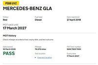 USED 2018 18 MERCEDES-BENZ GLA 2.1 GLA200d Sport (Premium Plus) SUV 5dr Diesel 7G-DCT Euro 6 (s/s) (136 ps) Comprehensive Service History  |  Only 2 Owners From Brand New  |  Set of  2 Keys