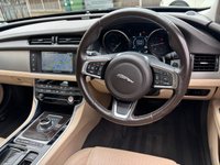 USED 2017 67 JAGUAR XF 2.0d Prestige Sportbrake 5dr Diesel Auto Euro 6 (s/s) (163 ps) SAY NAV, BEIGE LEATHER HEATED SEATS